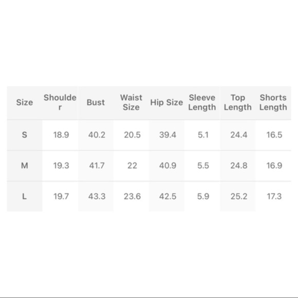 New Beige Tee & Shorts Pajama Set - Picture 5 of 5